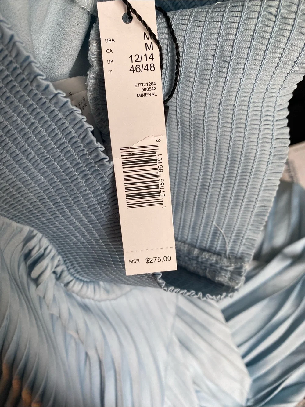 Elie Tahari flowing pleated